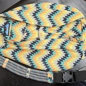 KAVU Chevron Sling Bag - Multicolor